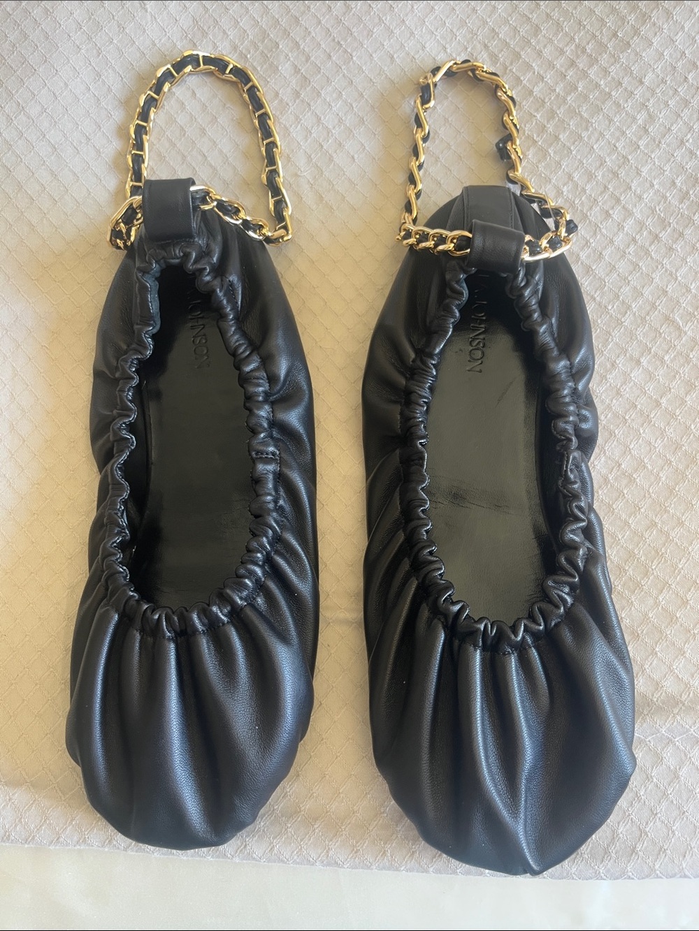 Ulla Johnson Ballet Flats with Gild Chain